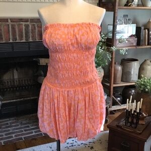 NWT Free People Annalise Strapless Dress